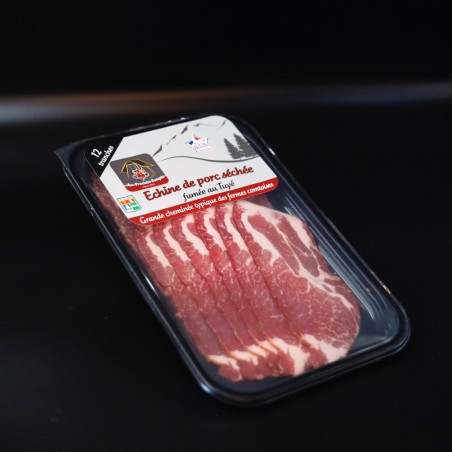 12 tr d'échine salée fumée séchée 120g