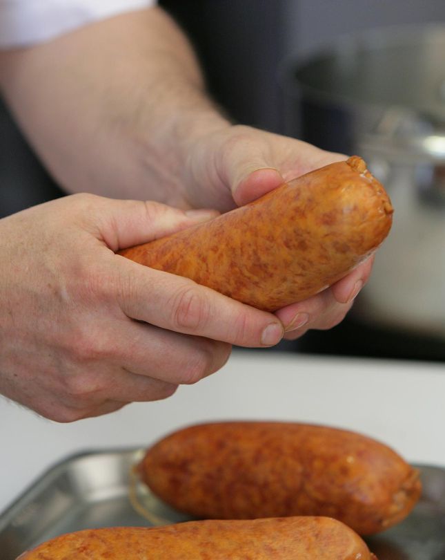 Cuisson de la saucisse de Morteau